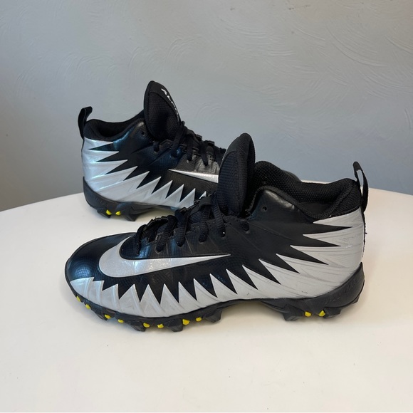 alpha menace shark football cleats